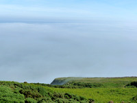 Fog over the Cliff Walk in Howth