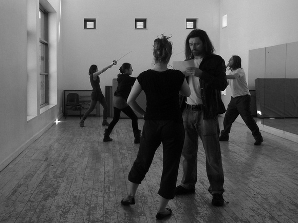 Stage Combat class with Paul Burke