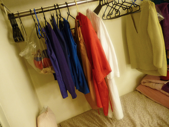 Dressing room for Shibari