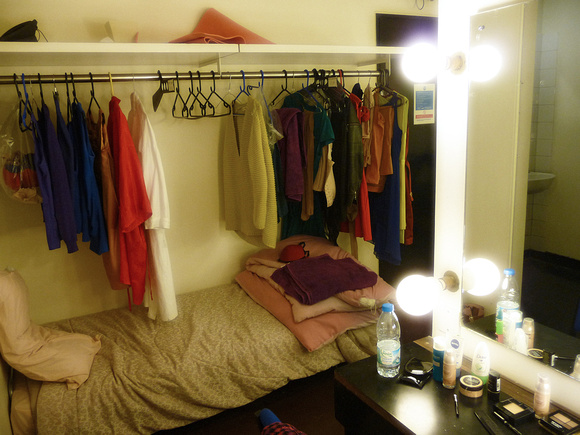 Dressing room for Shibari