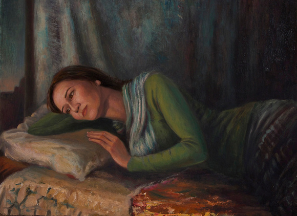 "Portrait of Greta Conroy" by Donal Murray