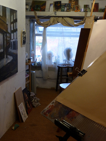 Donal's studio